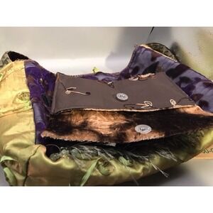 Hand Made Reversible Bag With Matching Wallet